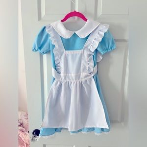 Girls Alice in wonderland costume M